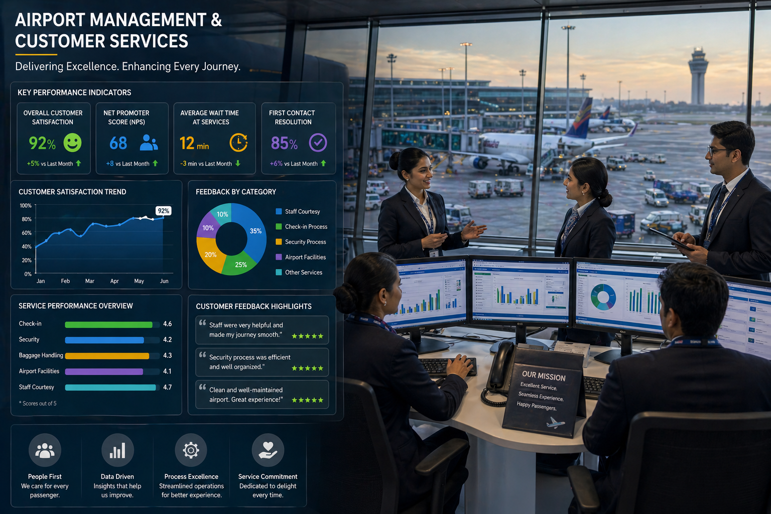 Aeromate airport management operations centre